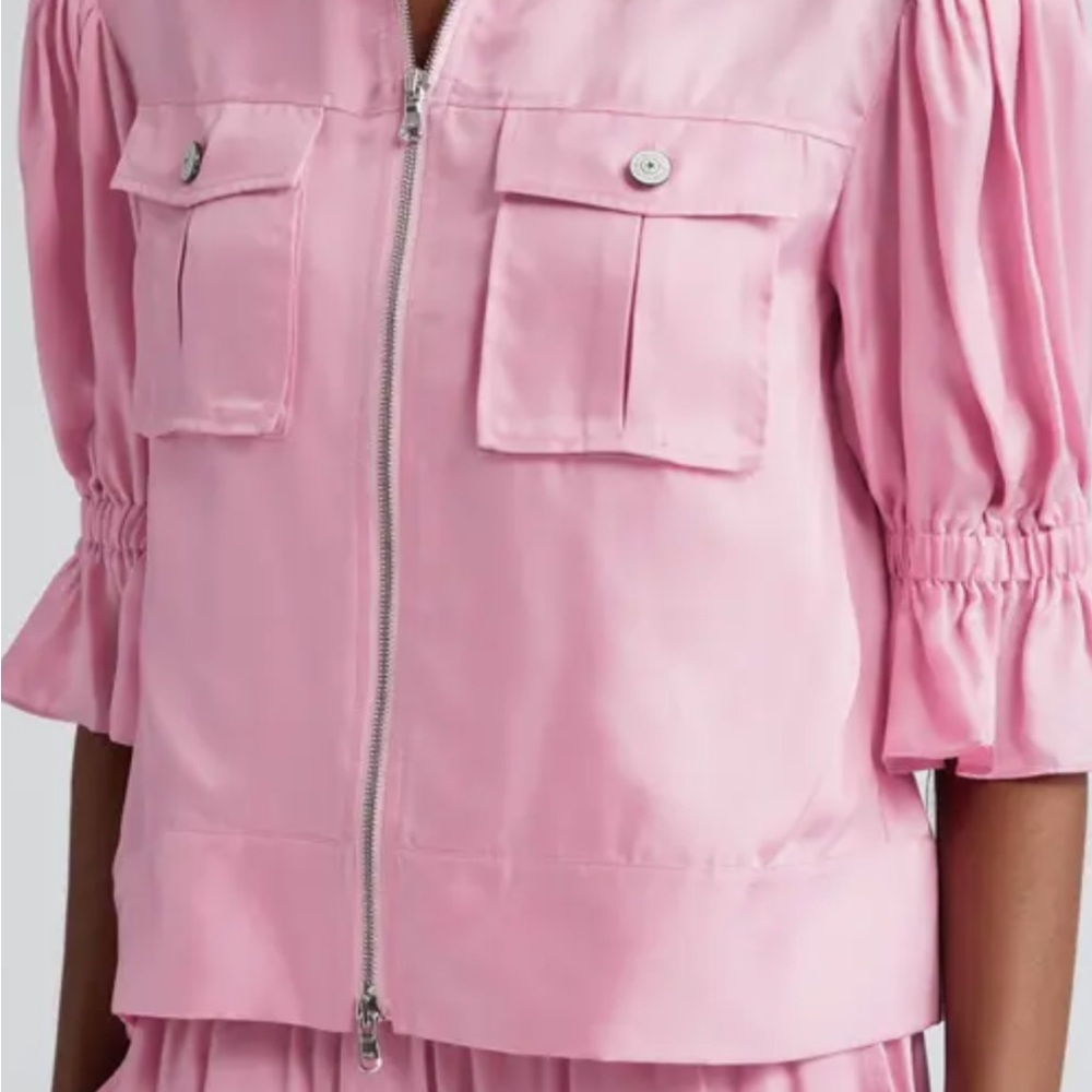 PRICE DROP💥‼️Cinq a’ Sept Primrose Pink,Brand NEW Satin set!! SO gorgeous!🩷🩷 - Picture 4 of 10
